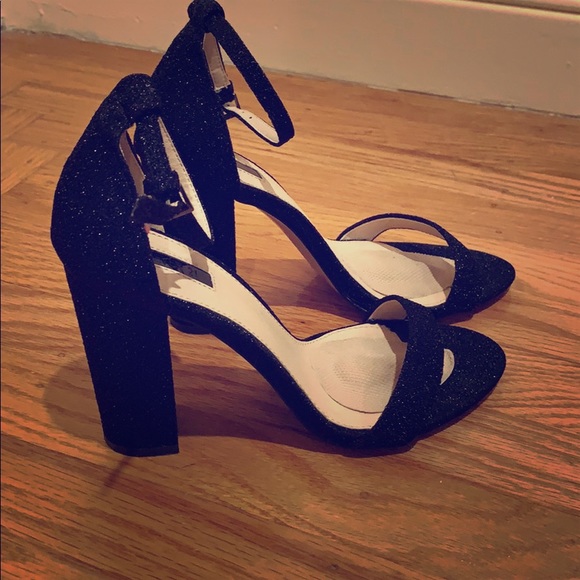 evening block heels